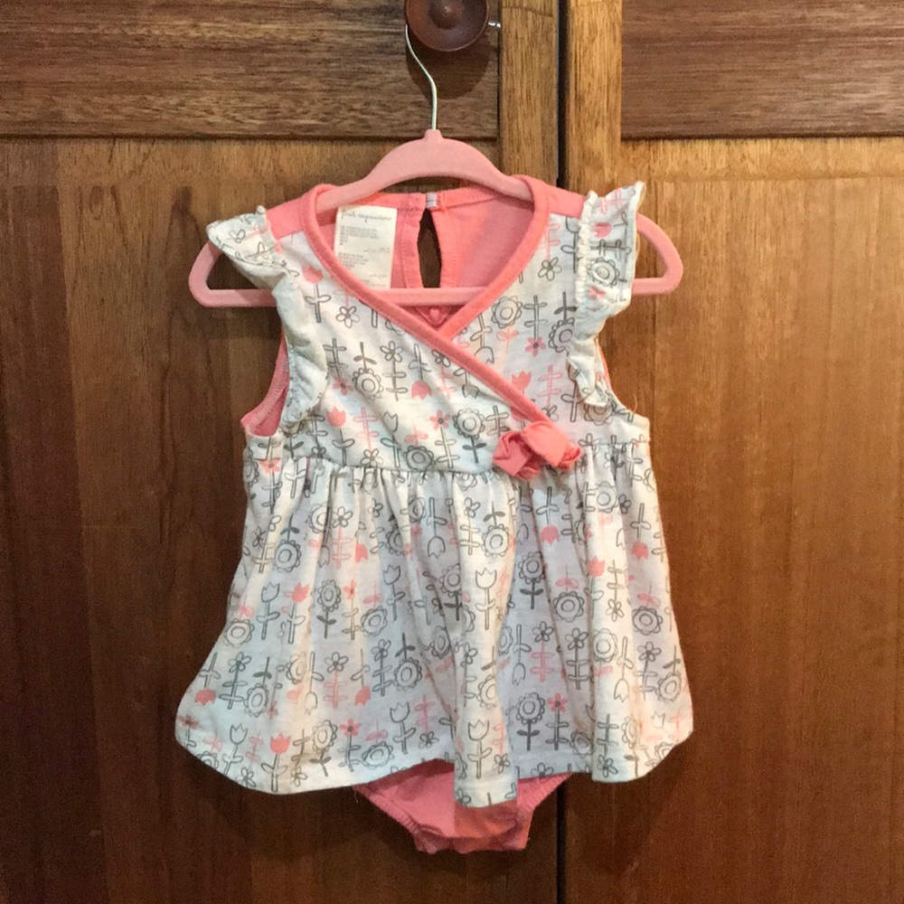Flower onesie